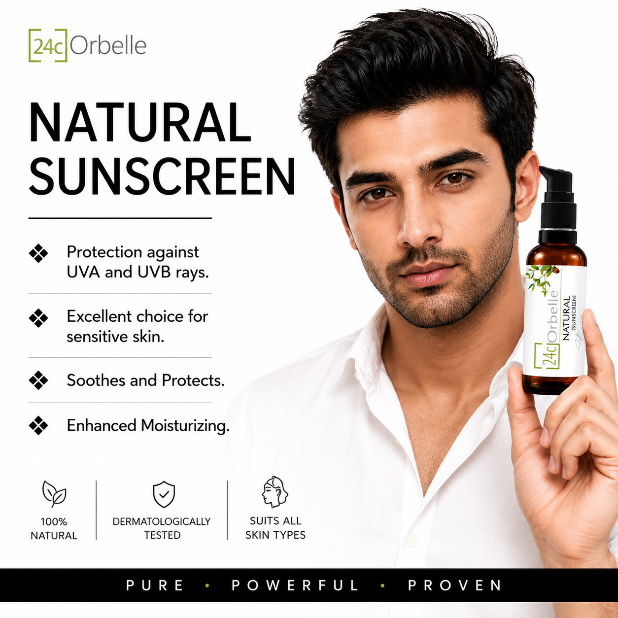 Daily Skin Care Routine For Men's ( Get tripple delight cold pressed soap pack for free )