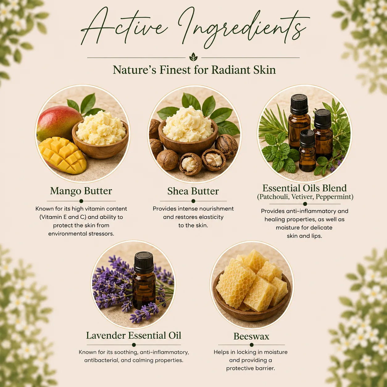 LIP BALM WITH MANGO BUTTER