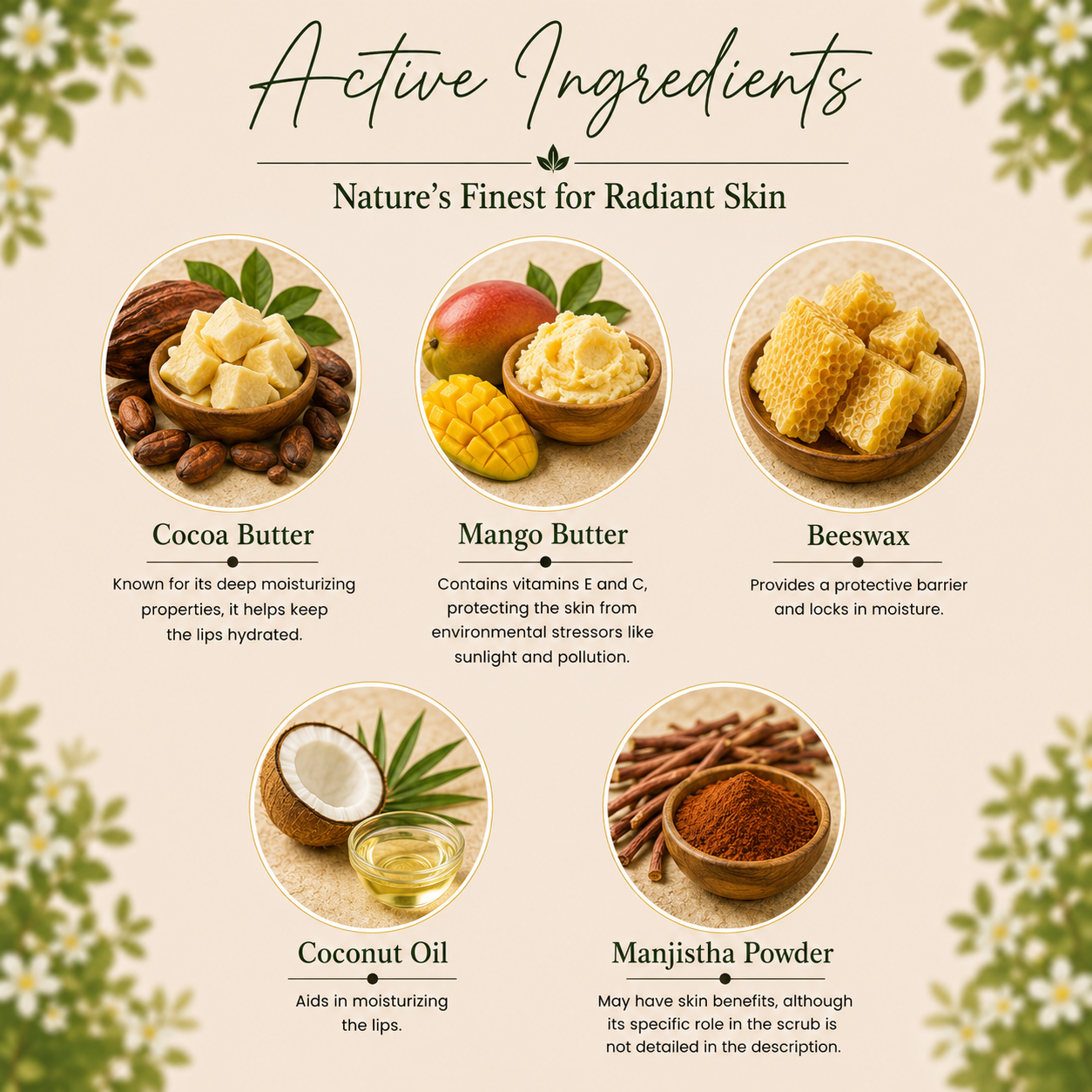 LIP NOURISHING REGIMEN ( Lip Balm, Lip OIl, Lip Scrb)