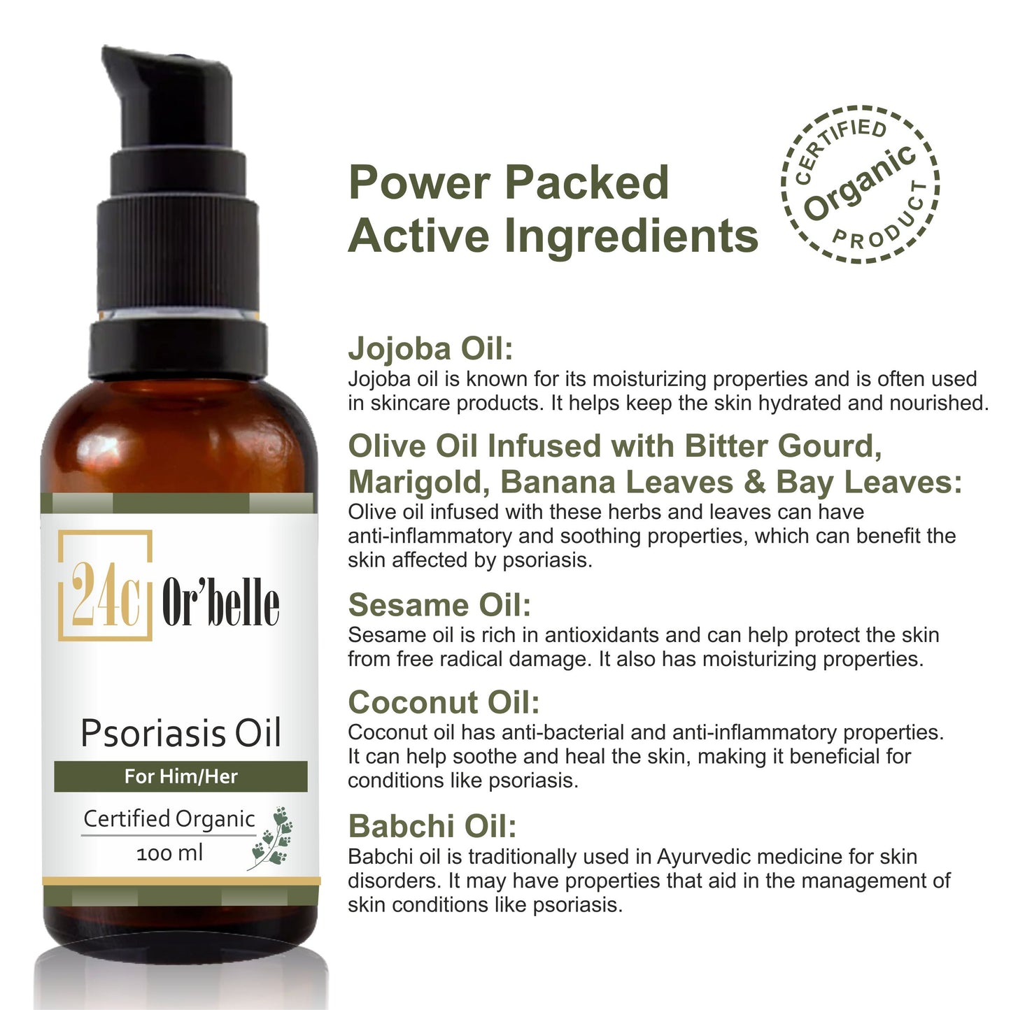 Psoriasis oil