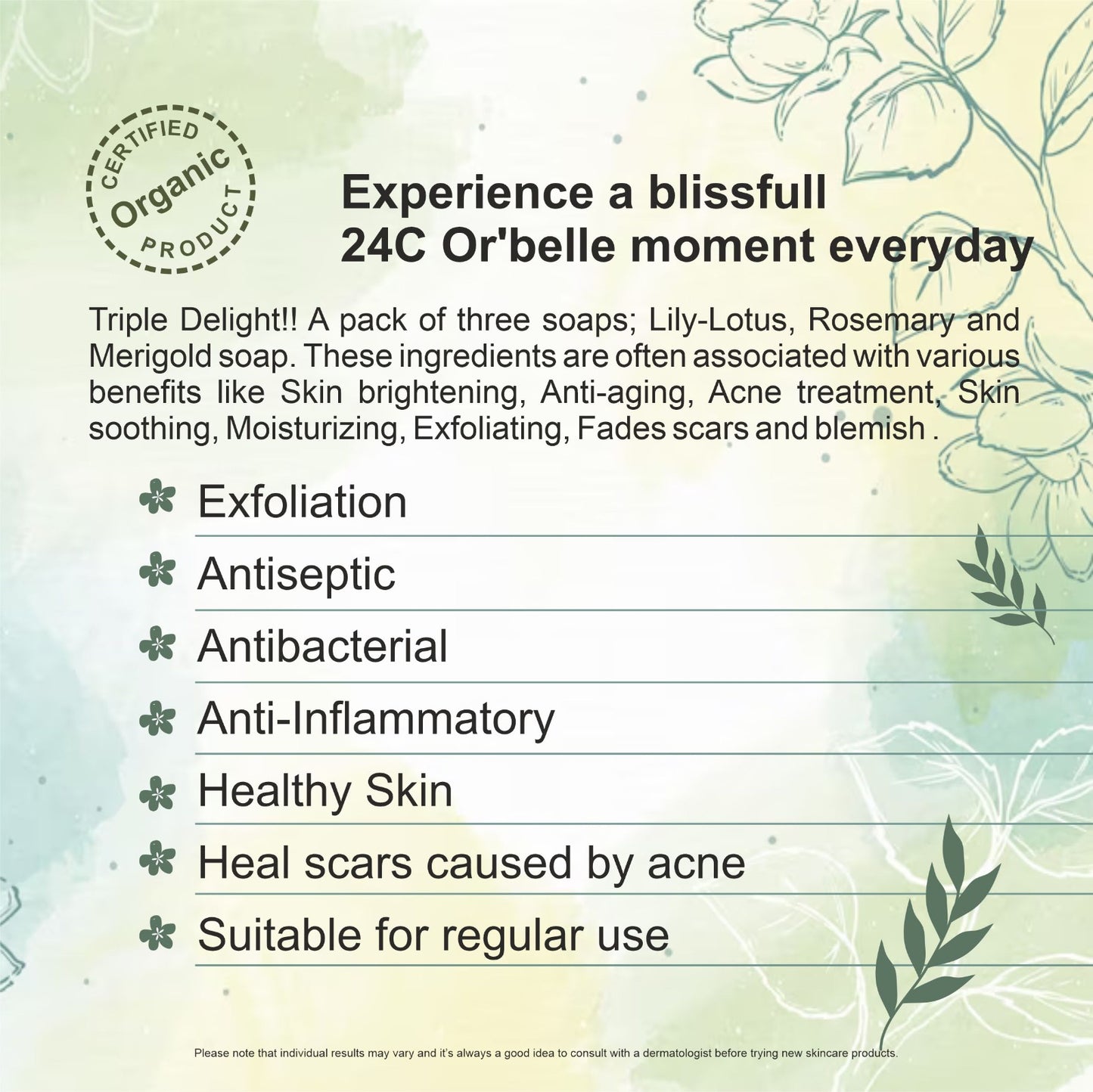 TRIPLE DELIGHT COLD PRESSED SOAP